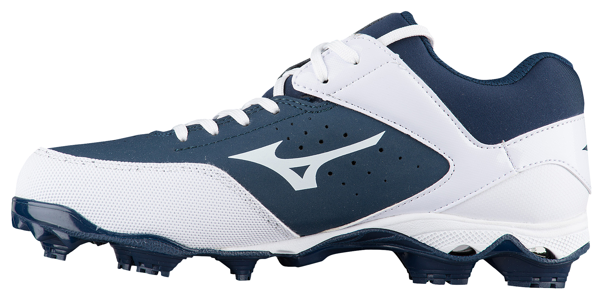 navy blue mizuno softball cleats