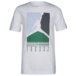 Boys' Grade School - Jordan AJ 11 Low T-Shirt - White