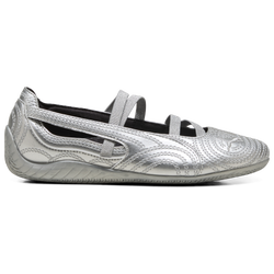 Women's - PUMA x Wicked Speedcat Ballet Silver Slippers  - Silver/Cool Mid Grey/Flat Dark Grey
