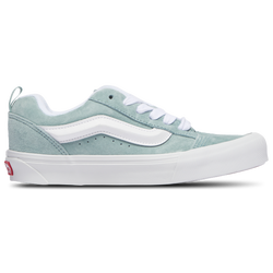 Pour femmes - Vans Knu Skool - Blanc/Bleu sarcelle