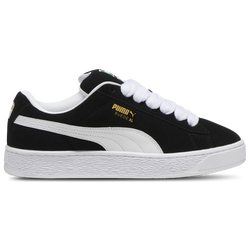 Women's - PUMA Suede XL  - Black/White
