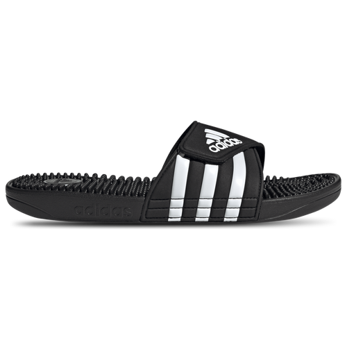 

adidas Mens adidas Adissage Slides - Mens Shoes White/Black Size 8.0