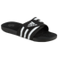 adidas Adissage Slide - Men's Black/White