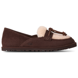 Women's - UGG Zora Loafers  - Burnt Cedar/Burnt Cedar