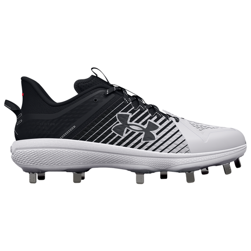 Under Armour Mens  Yard Low Mt In Black/white/white