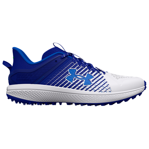 Shop Under Armour Mens  Yard Turf In White/white/royal