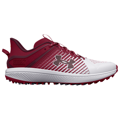 Under Armour Mens  Yard Turf In Cardinal/white/white