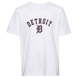 Boys' Grade School - New Era Tigers T-Shirt - White