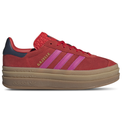 Women's - adidas Originals Gazelle Bold  - Red/Pink