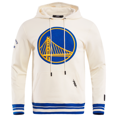  - Pro Standard Warriors Pullover Hoodie - Eggshell