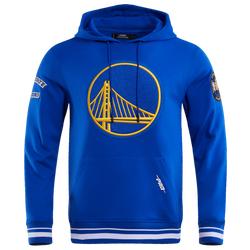 Men's - Pro Standard Warriors Pullover Hoodie - Royal Blue