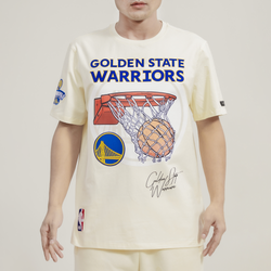 Men's - Pro Standard Warriors Champ 2.0 T-Shirt - Tan/Tan