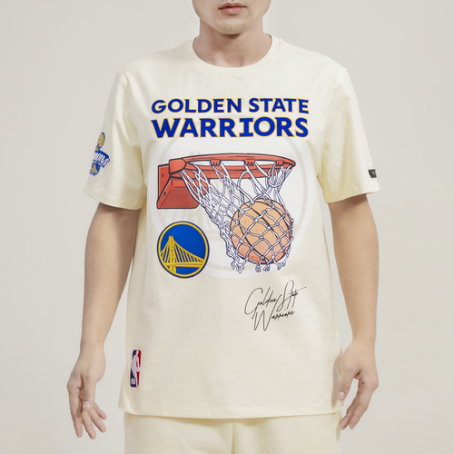 

Pro Standard Mens Golden State Warriors Pro Standard Warriors Champ 2.0 T-Shirt - Mens Tan/Tan Size XXL