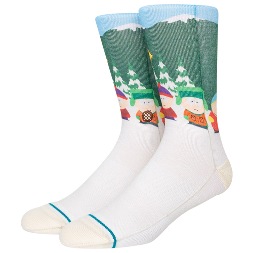 

Stance Mens Stance South Park Crew Socks - Mens Multi/Vintage White Size L