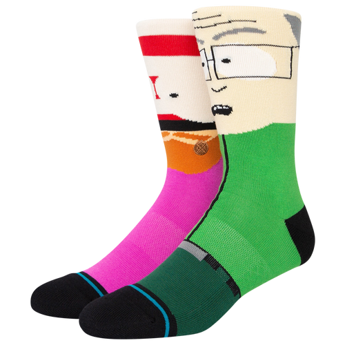 

Stance Mens Stance South Park Crew Socks - Mens Green/Multi Size L