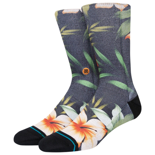 

Stance Stance Cabana Crew Socks - Adult Black/Multi Size L