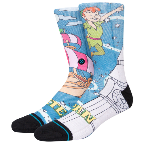 Stance Peter Pan Crew Socks In Blue/multi