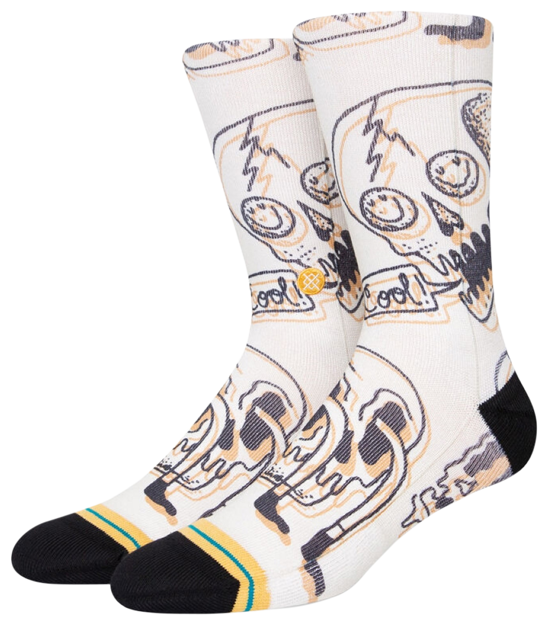 Stance Talkin Heads Crew Socks