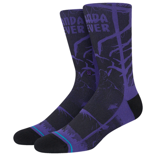 

Stance Stance Yibambe Socks - Adult Purple/Black Size L