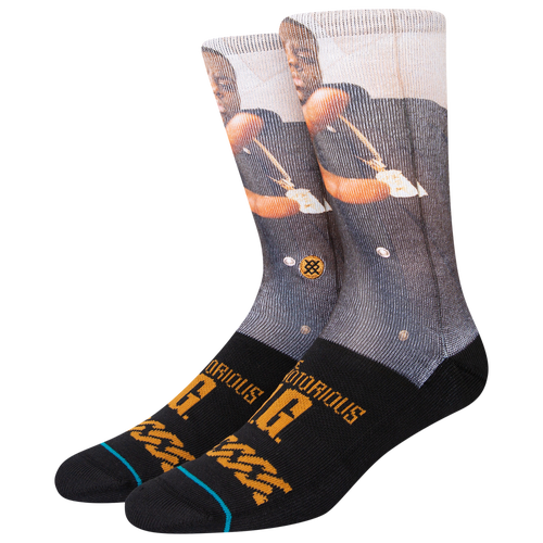 

Stance Mens Stance The King of NY Socks - Mens Black/Multi Size L