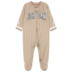 Boys' Infant - Jordan 23 Jersey Footed Coverall - Beige