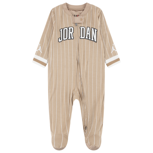 Jordan 23 Jersey Footed Coverall - Jordan Beige