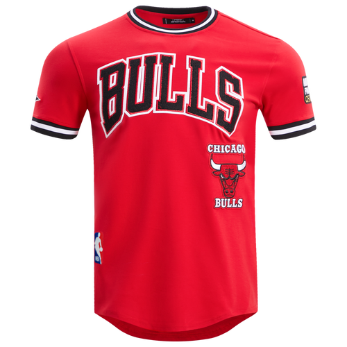  - Pro Standard BULLS RETRO CLASSIC DK TEE - Red/Black