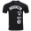 Pro Standard NETS RETRO CLASSIC SJ STRIPED TEE - Men's Black/Gray