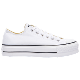 Low Top White Platform Leather Converse Converse All Star Platform