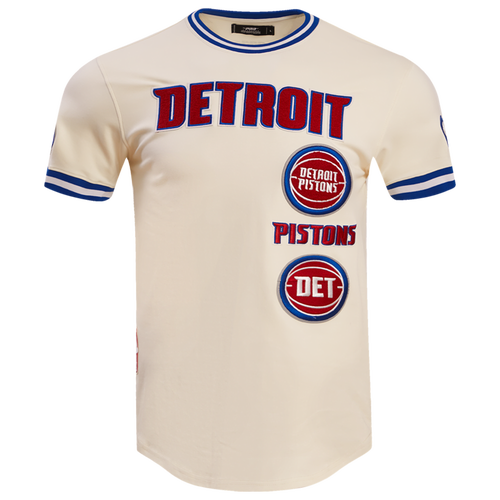 Pro Standard DETROIT PISTONS TEE - Pro Standard Eggshell