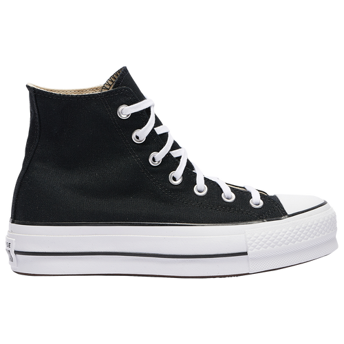 Converse All Star Platform Hi In Black/white