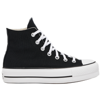 Converse all hotsell black platform