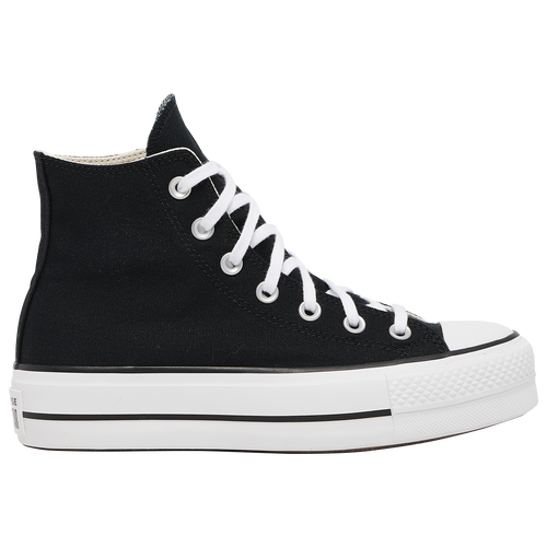 

Converse Womens Converse All Star Platform Hi - Womens Shoes White/Black Size 07.5