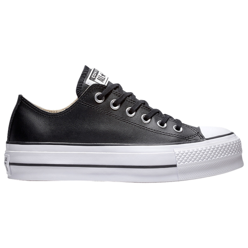 

Converse Womens Converse All Star Platform Ox Leather Low - Womens Shoes Black/White Size 07.5