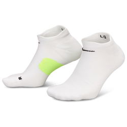 Adult - Nike Fast Midweight No Show Sock 1 Pair  - White/Volt/Black