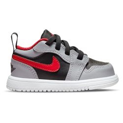 Boys' Toddler - Jordan AJ 1 Low ALT - Cement Gray/Black/Fire Red