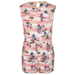 Girls' Grade School - LCKR Party In The Sun Romper  - Luau/Pink