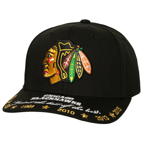 

Mitchell & Ness Mens Chicago Blackhawks Mitchell & Ness Blackhawks Against The Best Pro Snapback - Mens White/Black Size One Size