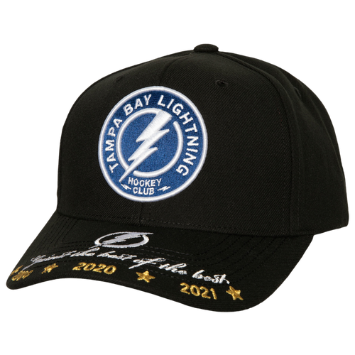 

Mitchell & Ness Mens Tampa Bay Lightning Mitchell & Ness Lightning Against The Best Pro Snapback - Mens White/Black Size One Size