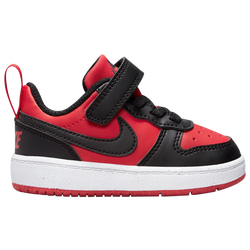 Boys' Toddler - Nike Court Borough Low Recraft - Red/Black/White