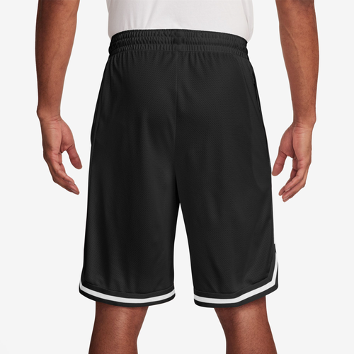 Nike Mens Dri FIT DNA 8 Inch Shorts Mens White Black Size S