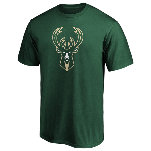 

Fanatics Mens Fanatics Bucks Logo T-Shirt - Mens Hunter Green/Hunter Green Size XL