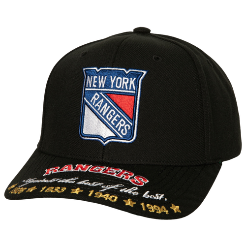 

Mitchell & Ness Mens New York Rangers Mitchell & Ness Rangers Against The Best Pro Snapback - Mens Black/White Size One Size