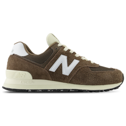 Men's - New Balance 574  - Dark Mushroom/Angora