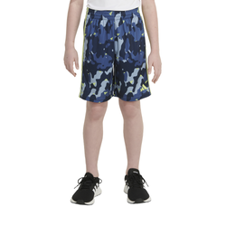 Boys' Grade School - adidas Camo Shorts - Green/Blue