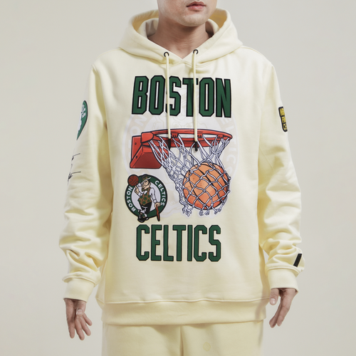 

Pro Standard Mens Boston Celtics Pro Standard Celtics Champ 2.0 Pullover - Mens Tan/Tan Size M