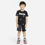 Jordan Jumpman Box Tee And Short Set - Boys' Toddler Black/White