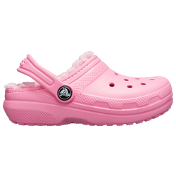 Girls' Toddler - Crocs Classic Clogs Lined - Pink/Pink