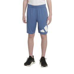 Boys' Grade School - adidas Sportswear Logo Shorts - Crew Blue