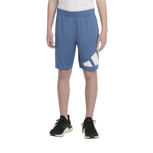 

Boys adidas adidas Sportswear Logo Shorts - Boys' Grade School Crew Blue Size XL